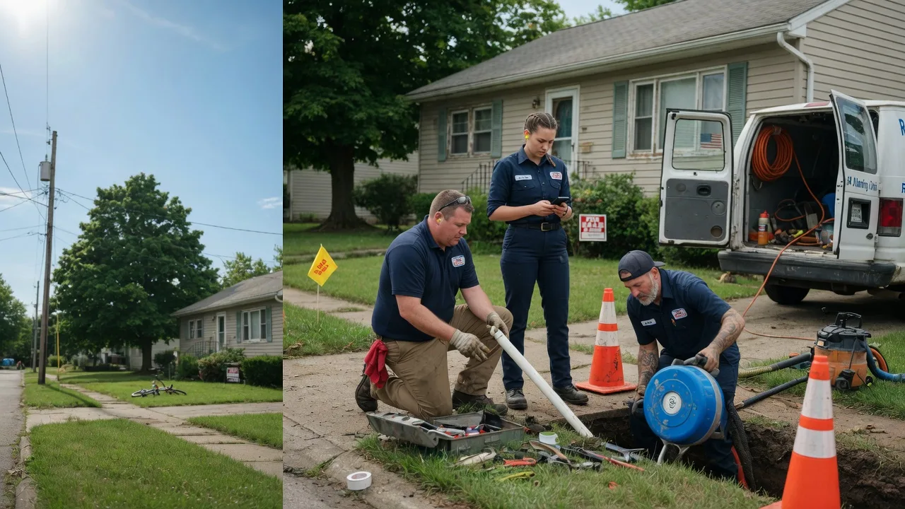 Sewer Line Repair in Moffett, OK near me